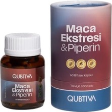 Qubtiva Maca Ekstresi Piperin 60 Kapsül