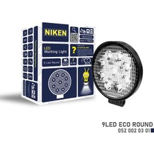 Niken Depomix Calisma Lambasi Eco 9 Ledli Yuvarlak
