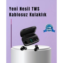 İlanib Ticaret 22 Kez Şarj Imkanı Sunan A10S Tws Bluetooth Stereo Kulaklık