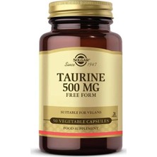 Solgar Taurine 500 Mg 50 Kapsül