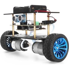 Fuchsia Arduino Akıllı Denge Robotu Pıd Sistemli 2WD Programlanabilir Robot Araba Stem  Robotik Eğitim Kiti