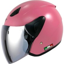 Sway Açık Kask Sw 733 Pembe