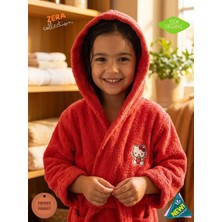 Zera Collection Çocuk Bornoz - %100 Pamuk Havlu - 3 Farklı Beden