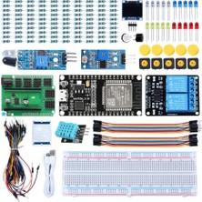 Fuchsia Arduino ESP32 Geliştirme Kartı Başlangıç Kiti – Iot, Robotik ve Stem Elektronik Eğitim ve Proje Seti