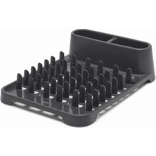 Rubbermaid Microban Korumalı Bulaşık Süzgeci - Antrasit Gri (28.4 x 41.2 Cm)