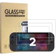 Konsol Plus Nintendo Switch 2 Uyumlu 7\'\' – 7.9\'\' 9h Temperli Cam Kırılmaz Ekran Koruyucu, Hd Clear, Toz Önleyici, Kabarcık Önleyici, 9h Hardness
