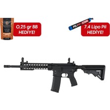 Evolution Recon Superlite Carbontech Siyah Airsoft Tüfeği + 7.4V Lipo Pil
