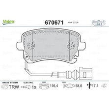 Valeo Depomix Arka Balata Transporter T5 T6 04 GDB1557 Fişli