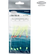 Fladen Sabiki Herring Tinsel No 1 Yeşil Hazır Takım