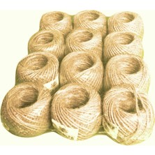 Net Market Paket Doğal Jüt Kınnap Ipi - Dekoratif Bağlama ve Paketleme Ipi