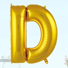 Net Market 1 Metre Folyo Harf Balon D Harfi 40'' 100 cm