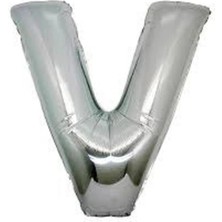 Net Market Folyo Harf Balon V Harf 100CM 40 Inc