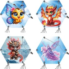 Rasyonel UCT-2678 Sino Karma Desenli Çoçuk Uçurtma - Tekli