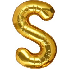 Net Market Folyo Harf Balon S Harf 100CM 40 Inc