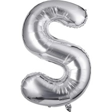 Net Market Folyo Harf Balon S Harf 100CM 40 Inc