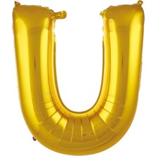 Net Market 1 Metre Folyo Harf Balon U Harfi 40'' 100 cm