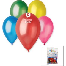 Net Market Metalik Karışık Balon 100'LÜ