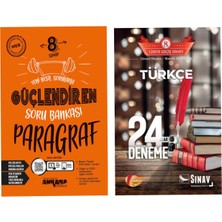Ankara Yayıncılık 8. Sınıf Güçlendiren Türkçe Paragraf Soru Bankası ve Lgs Türkçe 24 Deneme