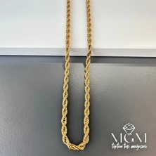 Ulu Pazarlama Çelik Burgu Halat Zincir 4mm