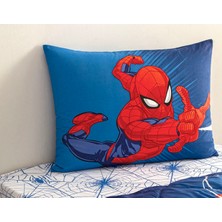 Taç Out Zorluteks Spiderman Desenli % 100 Pamuk Kumaş 1 Adet Yastık Kılıfı 50X70 cm