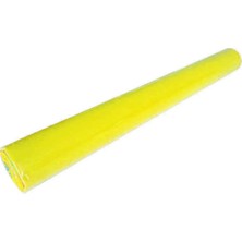 Net Market 10 Metre Kumaş Rulo Tela Elyaf Tül Süsleme Malzemesi Sarı (EN:70CM)
