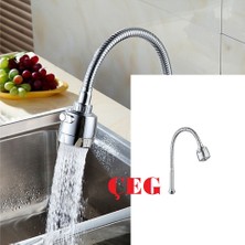 SEVAL Krom Musluk Başlığı / Kubar Boru / Fonksiyonlu Musluk Başlığı Çeg