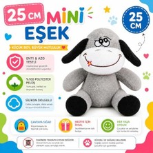 Bliss Store Ofis Heiyesi 20-25 cm Figürlü Pelüş Ayıcık, 20 Cm,sevgiliye Hediye,ayı,peluş Ayıcık,plush Toys,ofis Hediyesi (Eşek)