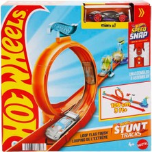 Hot Wheels Stunt Trucks Akrobatik Yarış Pisti Oyun Seti JHK76 - Slam Jump Challenge JHK78