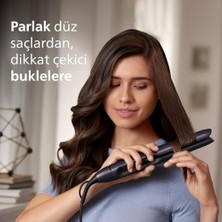 Bliss Store Saç Düzleştirici, Bukle Özellikli, Argan Yağlı Plaka, Thermoshield, Uv Koruma, Iyonik Bakım, Hızlı Isınma, Geniş Sıcaklık Ayarı, Dayanıklı Kılıf Hediyeli, BHS732/00