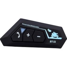 Mi7a BT22 Wireless Intercom Akıllı Motosiklet Kask Kulaklığı