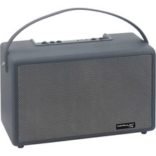 Akmanora Konfulon F32 2X50W Sürücülü 2 Adet Mikrofonlu Bt 5.2 Kablosuz Hoparlör - Siyah
