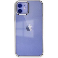 Akmanora Newface Apple iPhone 12 Kılıf Element Silikon - Gümüş