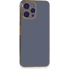 Akmanora Newface Xiaomi Poco M6 Pro 5g Kılıf Volet Silikon - Mavi
