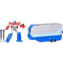 3in1 Sesli ve Işıklı Transformers Earthspark Optimus Prime Savaş Oyun Seti
