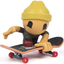 Tech Deck Sk8 Crew Figürlü Parmak Kaykayı S1 - Mavi Kulaklıklı