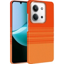 Akmanora Newface Xiaomi Redmi 15C 4g Vega Magsafe Kapak - Turuncu
