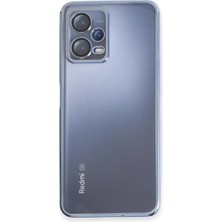 Akmanora Newface Xiaomi Redmi Note 12 5g Kılıf Razer Lensli Silikon - Açık Mavi