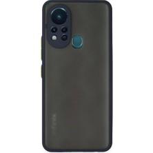 Akmanora Newface Infinix Hot 11S Kılıf Montreal Silikon Kapak - Lacivert