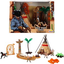 Wild West Hero Sesli ve Işıklı Kızılderili Oyun Seti