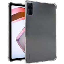 Akmanora Newface Xiaomi Redmi Pad Se Kılıf Anti Shock Tablet Silikon - Şeffaf