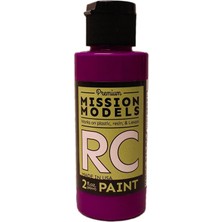 Bliss Store Models MMRC-049 Su Bazlı Rc Boya, 2 Oz Şişe, Floresan Yarış Menekşe