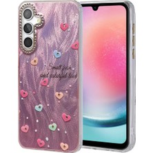 Akmanora Newface Samsung Galaxy A24 4g Kılıf Blade Aynalı Desenli Kapak - Desen 8