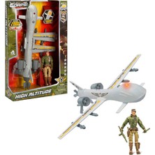 Lanard Toys Sesli ve Işıklı The Corps High Altitude Askeri Oyun Seti  - Jet