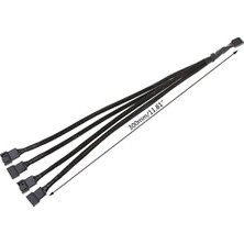 Bliss Store 4987 4 Pin Fan Çoklayıcı Y Pwm Çoklayıcı Splitter Kablosu 4 Port