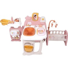 Smoby Baby Nurse Bebek Aktivite Merkezi Oyun Seti Kız Çocuklar İçin Eğlenceli Özellikler