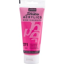 832*371 Akrilik Boya, 100 Ml, Fluorescent Pink