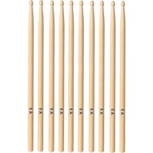 Baget - Davul - 5 Çift Bateri Bageti Drumsticks 5A Pürüzsüz Yüzey