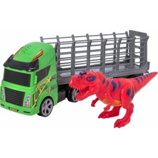 Teamsterz Mighty Machines Sesli ve Işıklı Dino Transporter