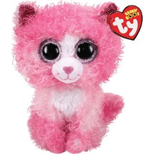 Reagan Pembe Kıvırcık Saçlı Kedi 15 cm