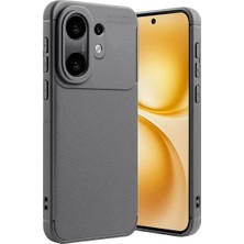 Akmanora Newface Vivo X200 Fe Auto Focus Karbon Kapak -Gri